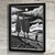 Black And White Landscape Wall Art Print Gift Home Wall Artwork Picture Print (1