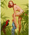 Gil Elvgren - Pinup Girl - Bare Essentials 1957 Poster Canvas Movie Film Print A