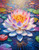 Lotus Flower Wall Art Pink Flower Artwork For The Bedroom Lotus Lounge Art Art G
