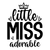 Little Miss Adorable-01 Poster Canvas Movie Film Print A0 A1 A2 A3 A4 A5 A6 Art