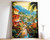 2_Haiti Travel Poster, Haiti Print, Caribbean Wall Art, Caribbean Travel Poster,