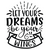 Let your dreams be your wings-01 (3) Poster Canvas Movie Film Print A0 A1 A2 A3