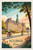 Majestic Klaipėda Lithuania Travel Poster - Picturesque Harbor City Art Print Po