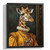 Vintage Giraffe Wall Art Giraffe Portrait Renaissance Royal Animal Painting Post
