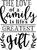 the-love-of-a-family-is-like Poster Canvas Movie Film Print A0 A1 A2 A3 A4 A5 A6