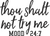 Thou shalt not try me (2) Poster Canvas Movie Film Print A0 A1 A2 A3 A4 A5 A6 Ar