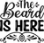 The Beard is here Poster Canvas Movie Film Print A0 A1 A2 A3 A4 A5 A6 Art Wall D