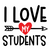 i love my students-01 (2) Poster Canvas Movie Film Print A0 A1 A2 A3 A4 A5 A6 Ar