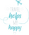 Travel Helps My Happy Poster Canvas Movie Film Print A0 A1 A2 A3 A4 A5 A6 Art Wa