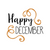 Happy December Poster Canvas Movie Film Print A0 A1 A2 A3 A4 A5 A6 Art Wall Deco