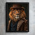1920s Gang Lion Poster Wall Art Vintage Animal Wall Art Lion Artwork Art Print (
