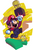 Mario PNG 50 (2) Poster Canvas Movie Film Print A0 A1 A2 A3 A4 A5 A6 Art Wall De