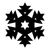 Snow Flake1-09 Poster Canvas Movie Film Print A0 A1 A2 A3 A4 A5 A6 Art Wall Deco