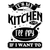 It's my kitchen and I'll fry if i want to-01 Poster Canvas Movie Film Print A0 A