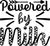 powered by milk Poster Canvas Movie Film Print A0 A1 A2 A3 A4 A5 A6 Art Wall Dec