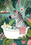 Zebra in bathtub 6 bathroom animal print maximalist bath wallart tropical safari