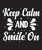 keep calm and smile on Poster Canvas Movie Film Print A0 A1 A2 A3 A4 A5 A6 Art W
