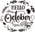 Hello october - frame Poster Canvas Movie Film Print A0 A1 A2 A3 A4 A5 A6 Art W