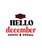 Hello december-01 Poster Canvas Movie Film Print A0 A1 A2 A3 A4 A5 A6 Art Wall D