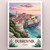Captivating Dubrovnik Croatia Travel Poster - Historic City Walls Art Print Post