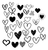 all hearts Poster Canvas Movie Film Print A0 A1 A2 A3 A4 A5 A6 Art Wall Decorati