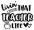 livin that teacher life_1 (2) Poster Canvas Movie Film Print A0 A1 A2 A3 A4 A5 A