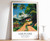 5_Suriname Print, Suriname Travel Poster, South America Wall Travel Print, Tropi