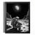 Lonely Astronaut Poster Print Space Art Monochrome Wall Art Astronaut Picture P
