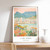 6_Cape Town Poster, South Africa Poster, African Poster, African Travel Poster,