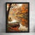 Lone Boat On The Lake Wall Art Prints for Living Room Picture Rustic Boat Print