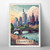 Captivating Frankfurt Germany Travel Poster - Skyline & Culture Art Print Poster
