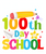 Happy 100th Day Of School-01 (2) Poster Canvas Movie Film Print A0 A1 A2 A3 A4 A