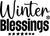 Winter Blessings (2) Poster Canvas Movie Film Print A0 A1 A2 A3 A4 A5 A6 Art Wal