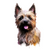 Cairn Terrier (2) Poster Canvas Movie Film Print A0 A1 A2 A3 A4 A5 A6 Art Wall D