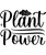 Plant power-01 Poster Canvas Movie Film Print A0 A1 A2 A3 A4 A5 A6 Art Wall Deco