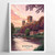 Durham, England's Historic Charm - Vintage-style Travel Poster Art Print Poster