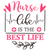 nurse life is the best life (3) Poster Canvas Movie Film Print A0 A1 A2 A3 A4 A5