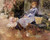 The-Fable-by-Berthe-Morisot-1883 Poster Canvas Movie Film Print A0 A1 A2 A3 A4 A