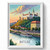 Majestic Bratislava Travel Poster - Slovakian Culture and Landmarks Art Print Po