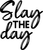 SlayTheDay DISTRESSED Poster Personalized Canvas Movie Film Print A0 A1 A2 A3 A4