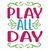 Play all day-01 Poster Canvas Movie Film Print A0 A1 A2 A3 A4 A5 A6 Art Wall Dec
