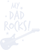 My dad rocks 02 Poster Canvas Movie Film Print A0 A1 A2 A3 A4 A5 A6 Art Wall Dec