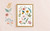 Pressed Flowers Botanical Colourful Art Print - Unframed A6 A5 A4 A3 A2 A1 - Pet