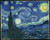 Van Gogh - Starry night Version 3 Poster Canvas Movie Film Print A0 A1 A2 A3 A4