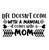 life doesn't come with a manual it comes with a mom-01 Poster Canvas Movie Film