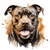 Staffordshire Bull Terrier (1) Poster Canvas Movie Film Print A0 A1 A2 A3 A4 A5