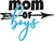 MOM OF BOYS Poster Canvas Movie Film Print A0 A1 A2 A3 A4 A5 A6 Art Wall Decorat
