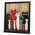 Cartoon Cats Wall Art Cute Cat Print Funny Cat Artwork Home Decor Lounge Art (1)