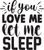 if you love me let me sleep (2) Poster Canvas Movie Film Print A0 A1 A2 A3 A4 A5