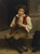 William Adolphe Bouguereau - Pifferaro 1874 Poster Canvas Movie Film Print A0 A1